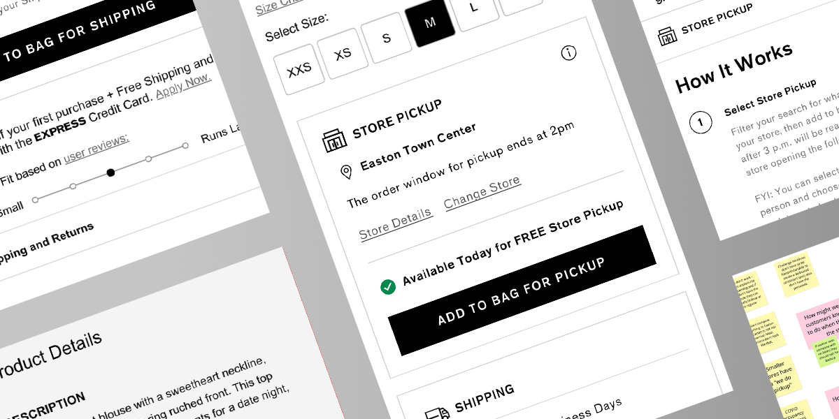 Buy Online, Pick Up In Store